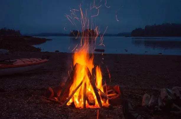 camp-fire